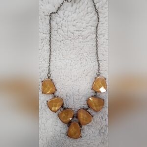 Elegant Gold Statement Necklace